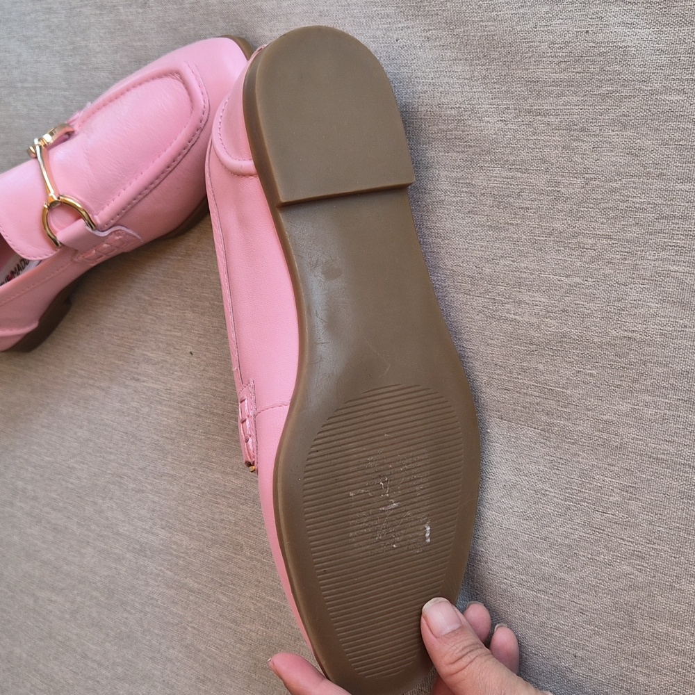 Steve Madden Pink Carrine Loafers - Picture 6 of 6